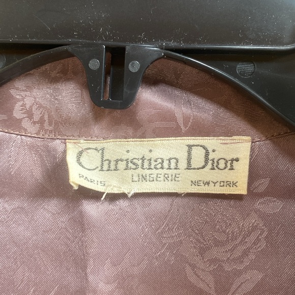 Vintage Christian Dior pajama shirt - Picture 2 of 8